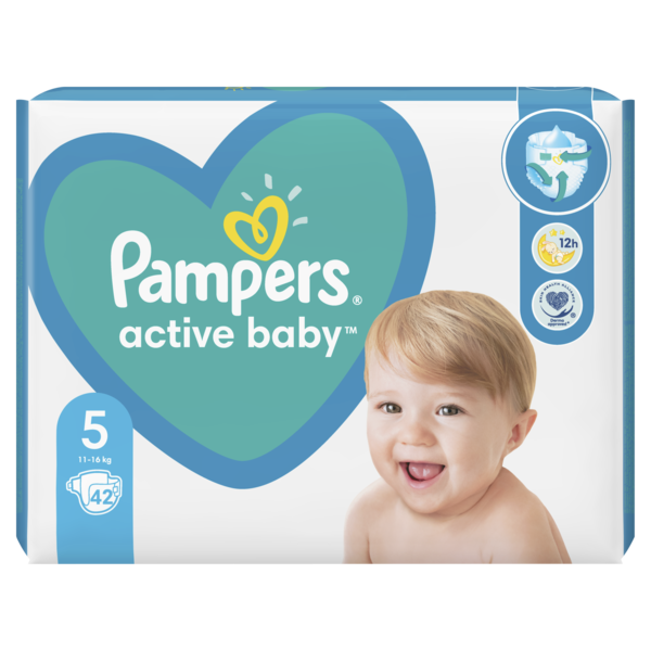 Подгузники Pampers Active Baby 5 (11-16 кг), 42 шт. - фото 2