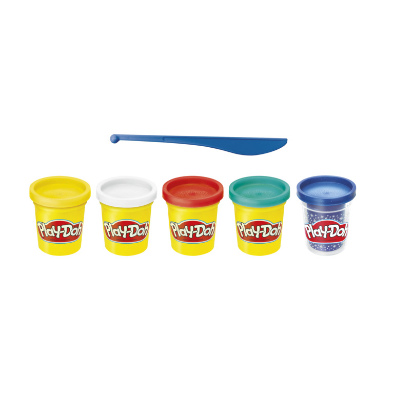 Набор пластилина Hasbro Play-Doh, 5 баночек (F1848) - фото 2