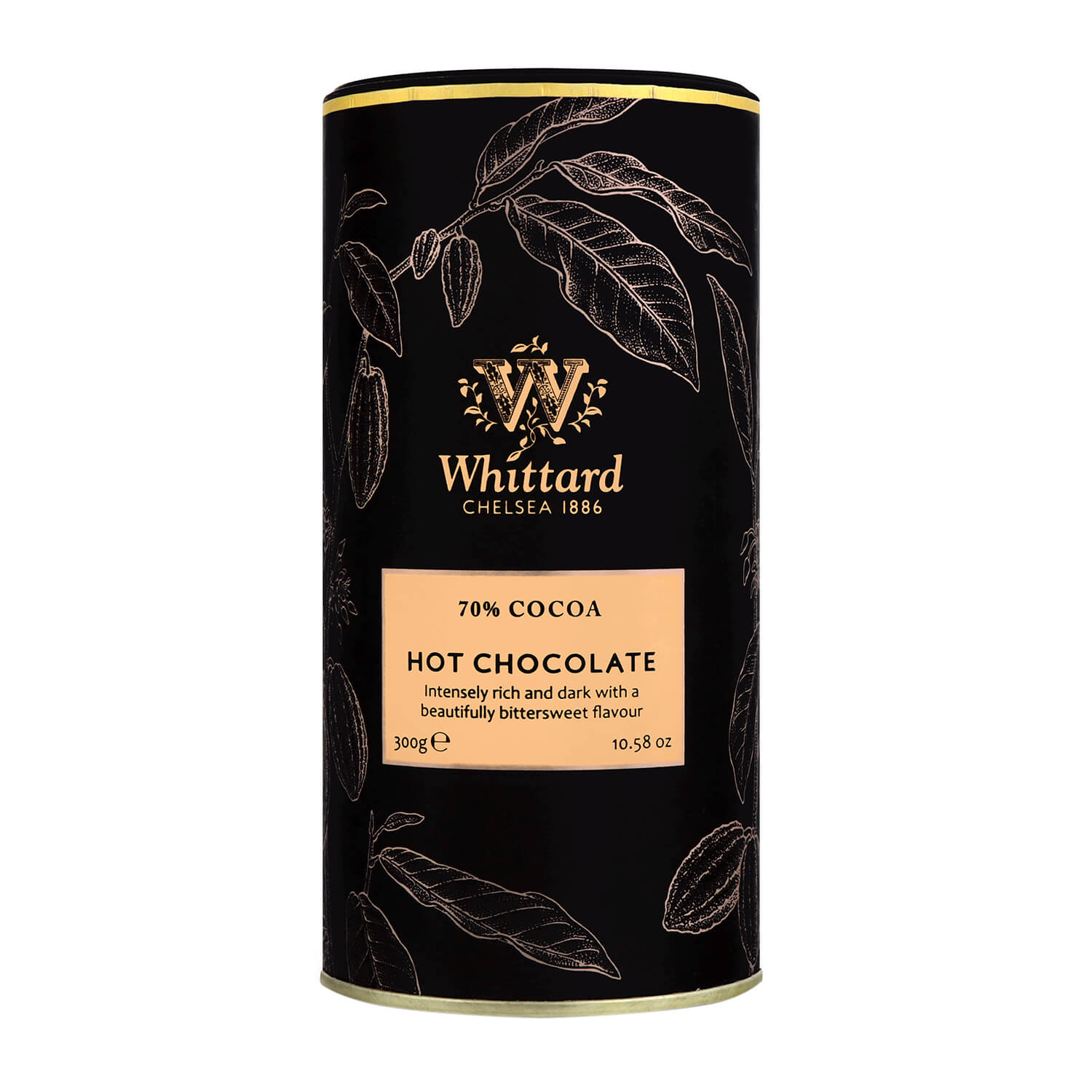 Шоколад горячий Whittard Cocoa 70%, 300 г - фото 1