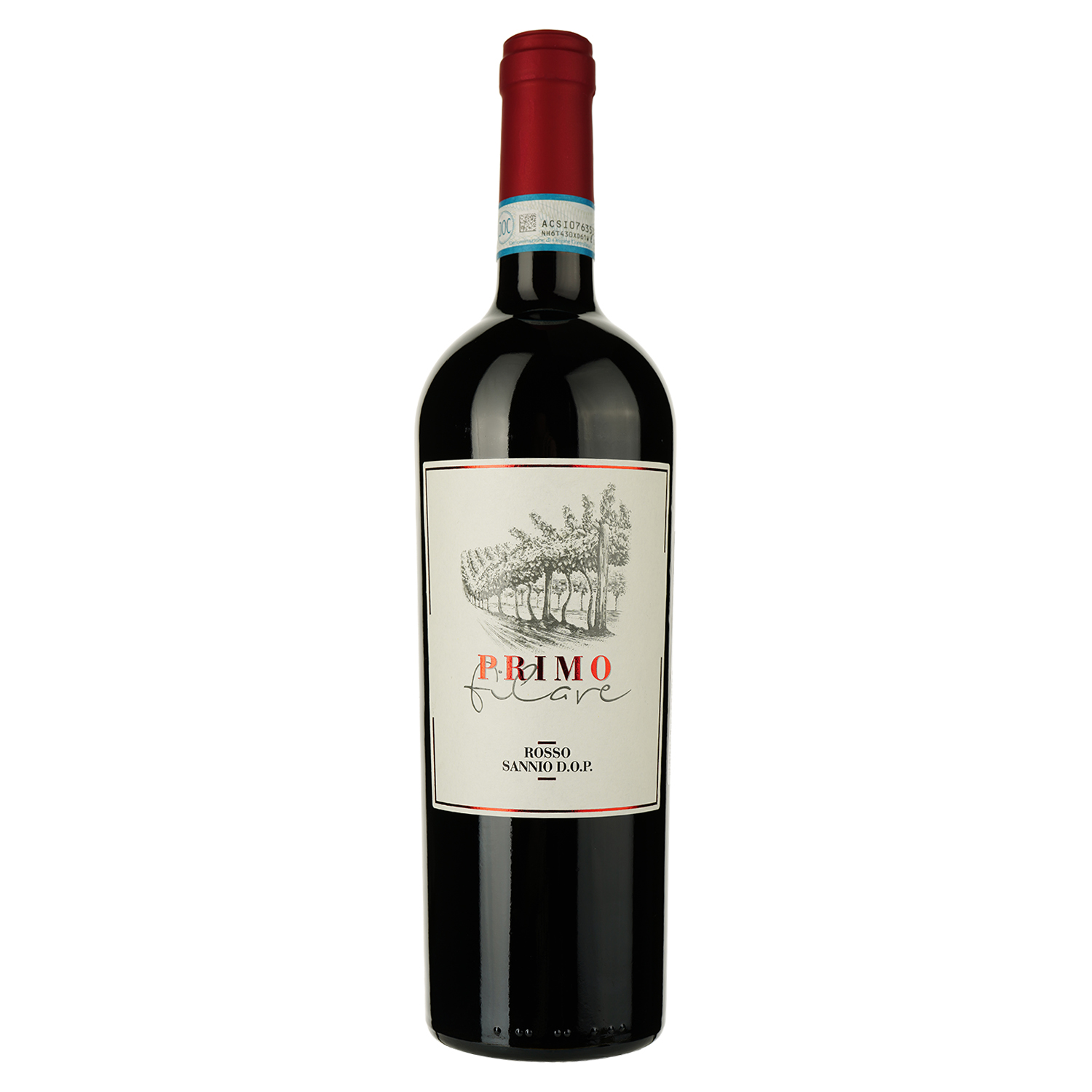 Вино Solopaca Primo Filare Sannio Rosso красное сухое 0.75 л - фото 1