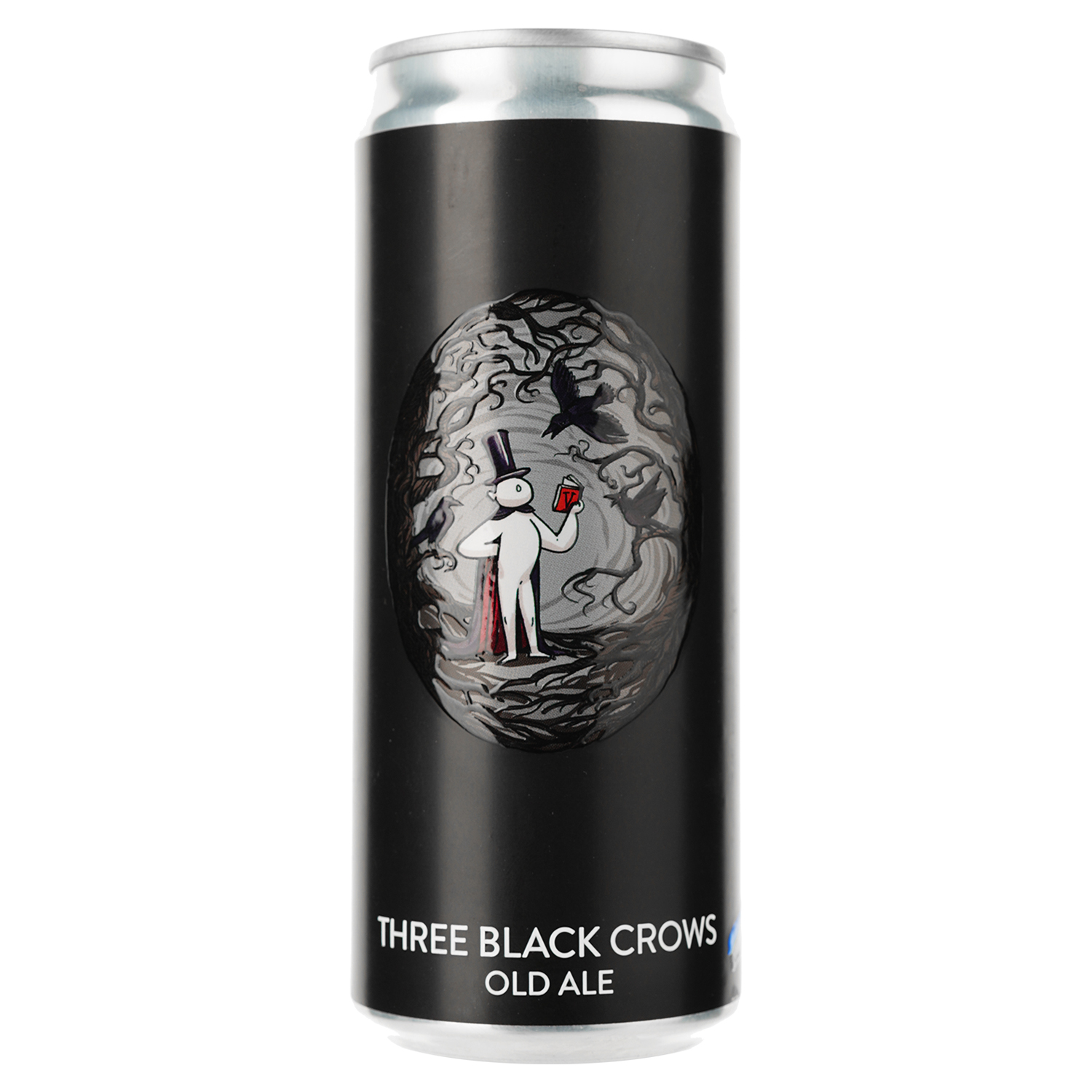Пиво Varvar Three Black Crows темное 7.7% 0.33 л - фото 1
