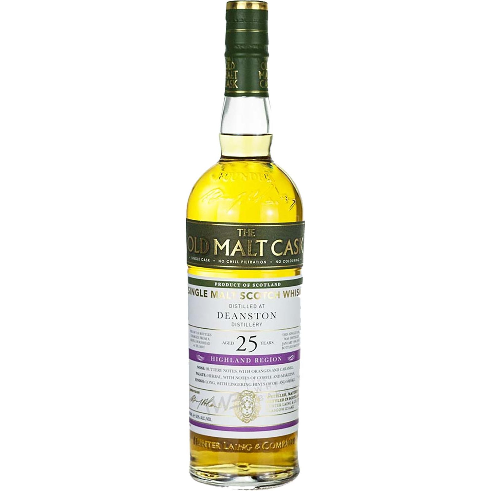 Виски Deanston 25 Years Old - Old Malt Cask 50% 0.7 л в подарочной упаковке - фото 2