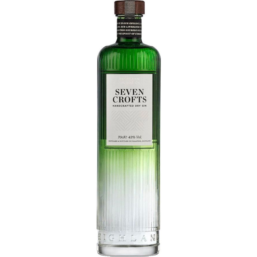 Джин Seven Crofts Dry Gin, 43%, 0.7 л - фото 1