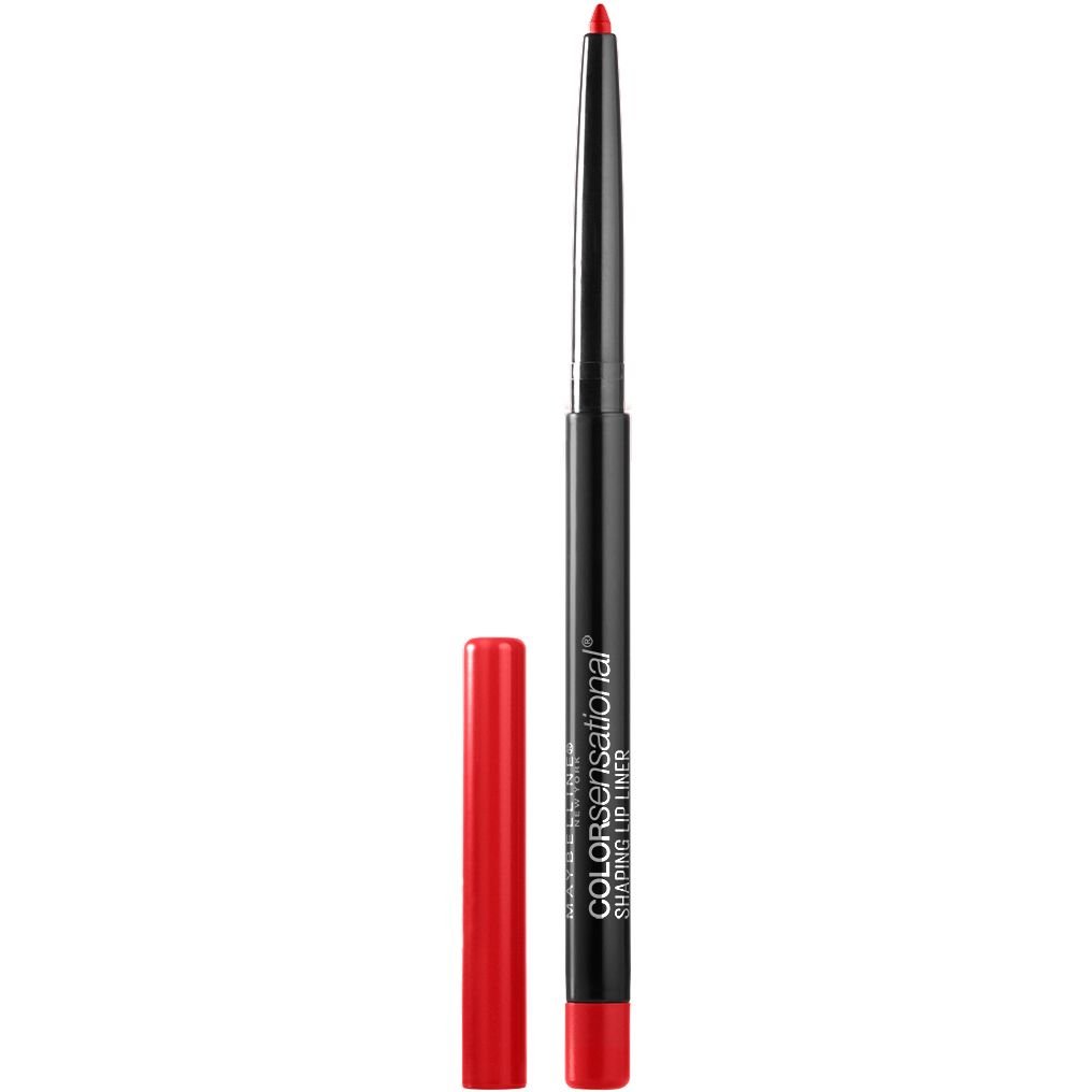 Автоматический контурный карандаш для губ Maybelline New York Color Sensational, тон 80 (Красный), 2 г (B2851960) - фото 1
