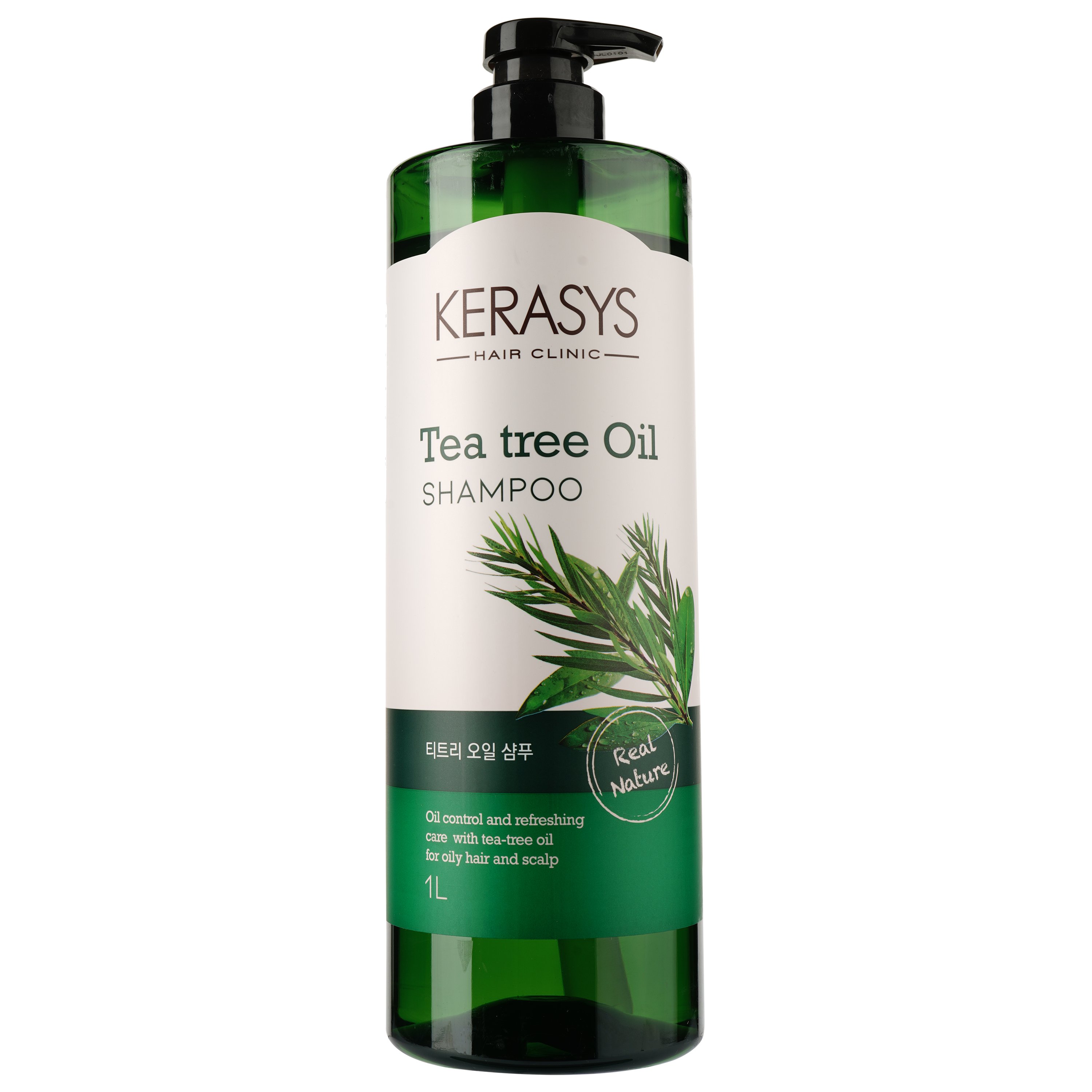 Шампунь Kerasys Hair Clinic Teatree Oil, 1000 мл - фото 1