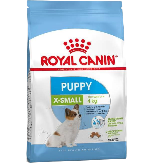 Сухой корм для щенков очень миниатюрных пород Royal Canin X-Small Puppy, 3 кг (10020301) - фото 1
