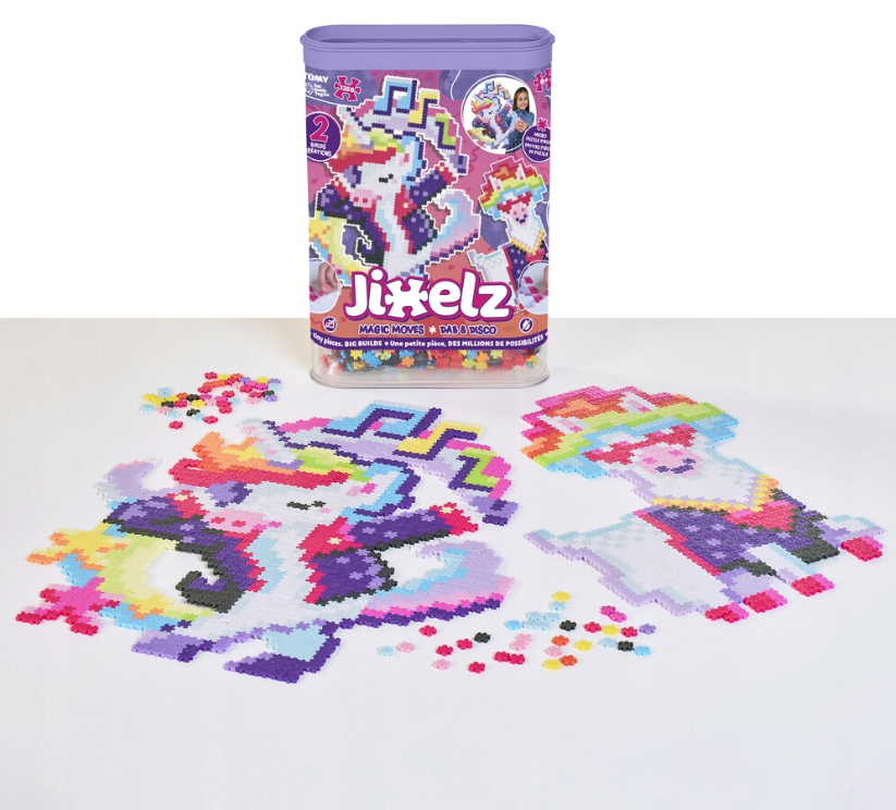 Пиксельный пазл Jixelz Волшебные танцы 1250 элементов (T73618) - фото 9