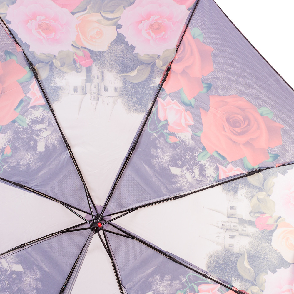 Жіноча складана парасолька механічна Magic Rain 97 см різнобарвна - фото 2