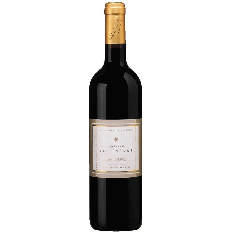 Вино Vins de Pierre Richard Cuvée Cardinal Corbiéres, красное, сухое, 0,75 л - фото 1