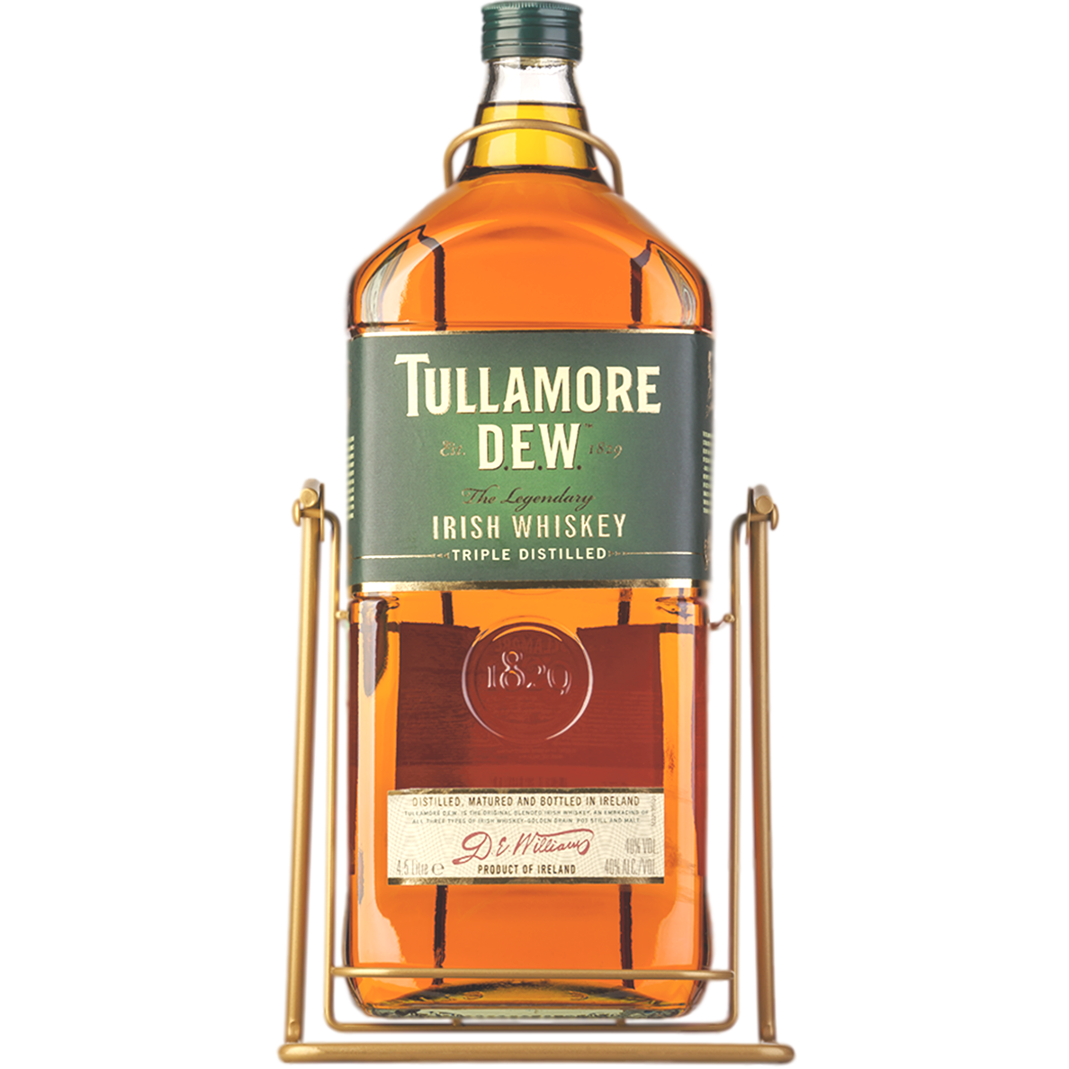 Виски Tullamore Dew Original Irish Whiskey, 40%, 4,5 л - фото 1