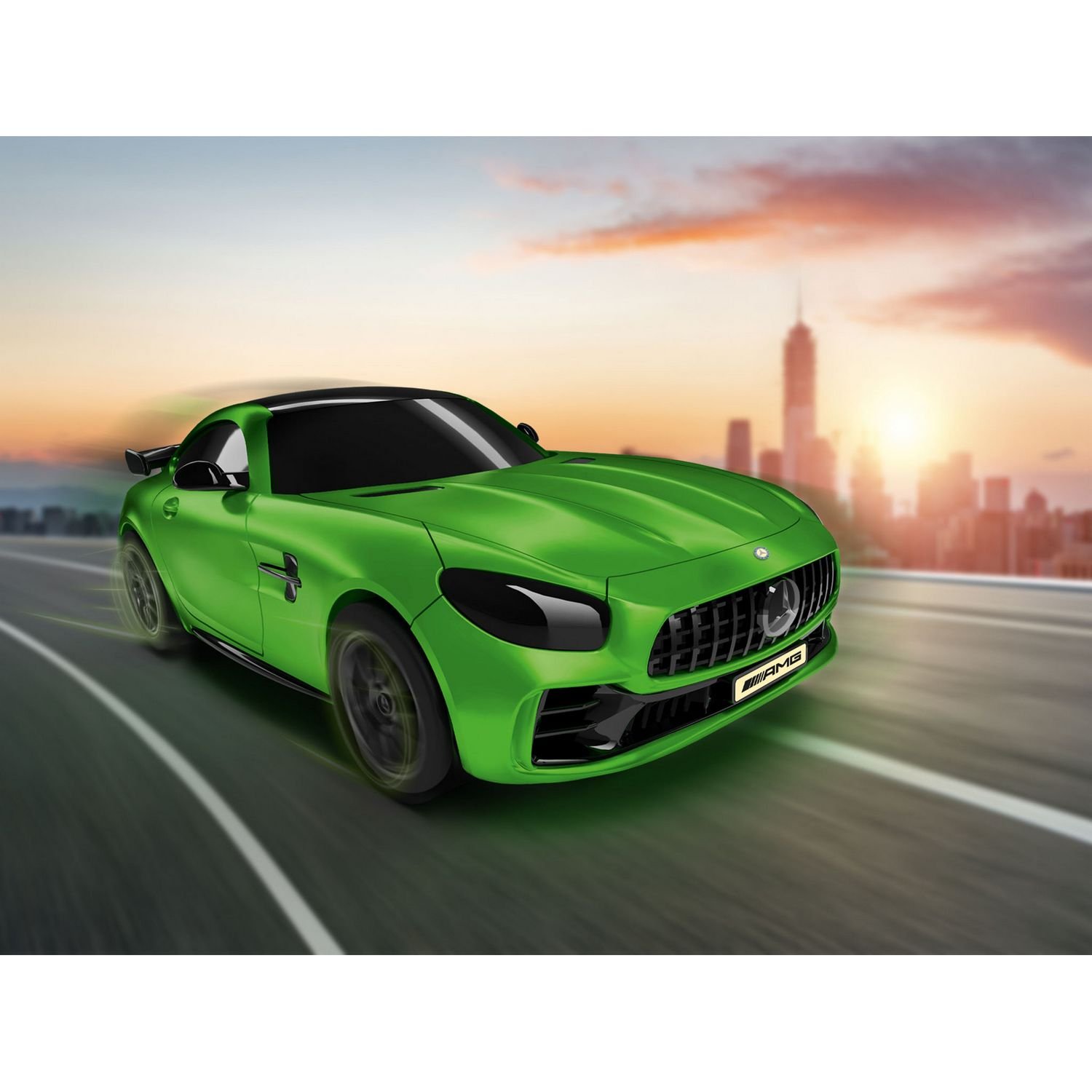 Сборная модель Revell Mercedes-AMG GT R, Green Car, уровень 1, масштаб 1:43, 10 деталей (RVL-23153) - фото 2