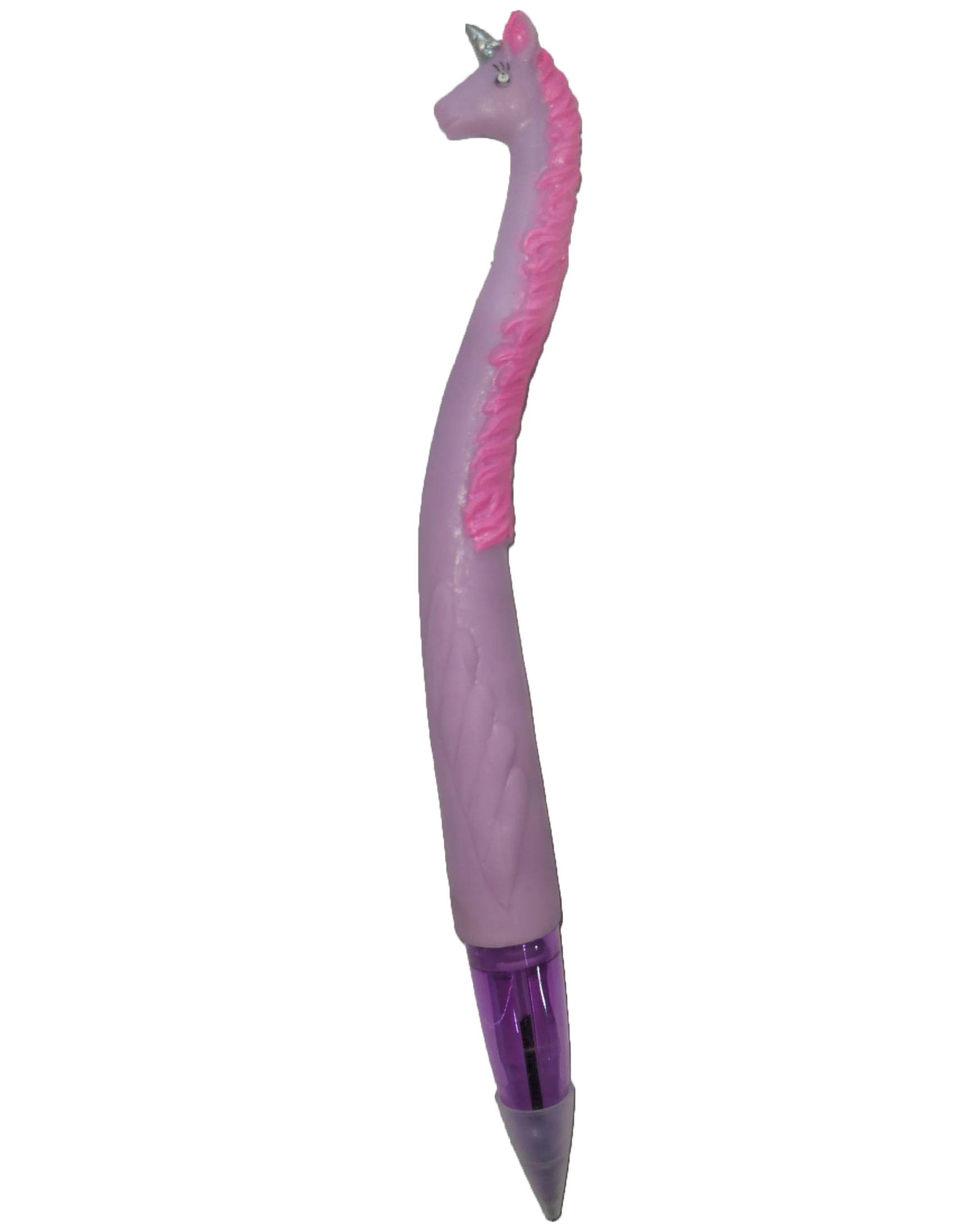 Ручка шариковая Offtop Единорог, фиолетовый (838778) - фото 1