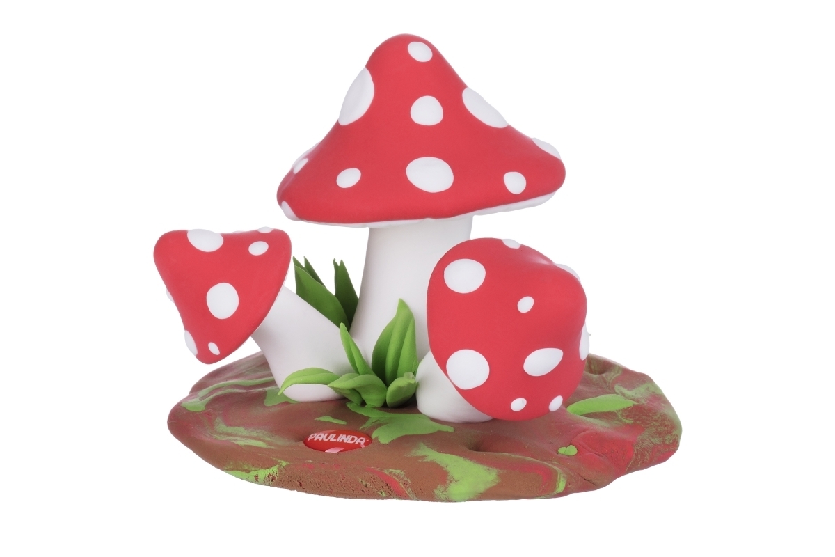 Маса для ліплення Paulinda Super Dough Happy land Мухомор (PL-081165-2) - фото 2