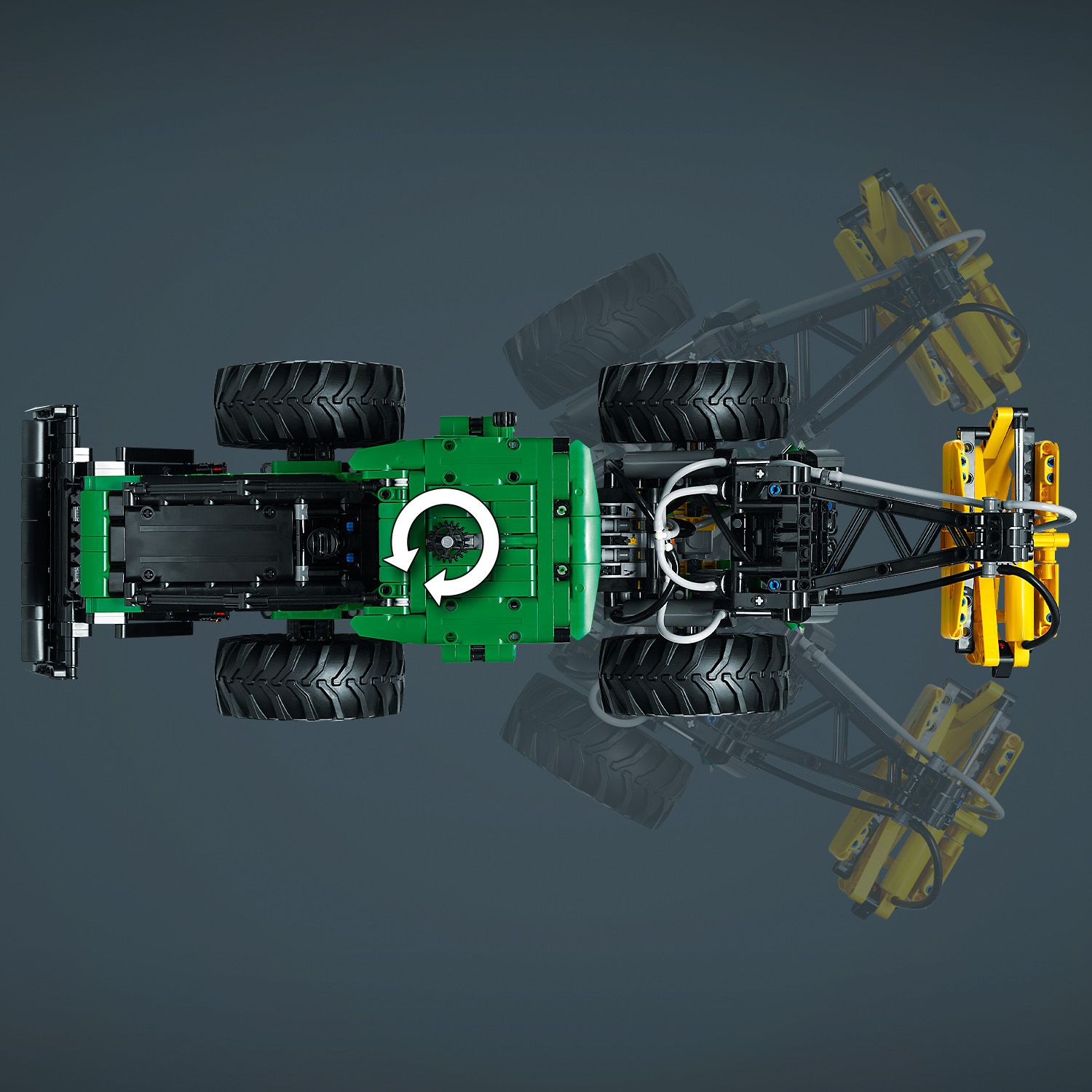 Конструктор LEGO Technic Трелевочный трактор "John Deere" 948L-II, 1492 детали (42157) - фото 8