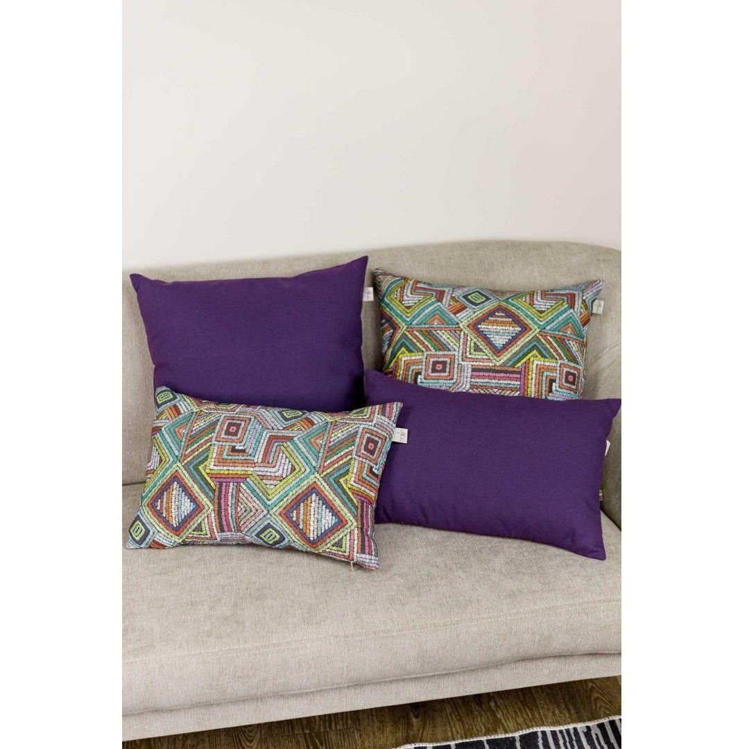 Подушка декоративная Прованс Mix Print, 45х30 см, разноцветная (29890) - фото 3