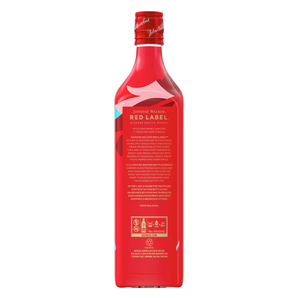 Віскі Johnnie Walker Red label Icon Blended Scotch Whisky, 40%, 0,7 л - фото 4