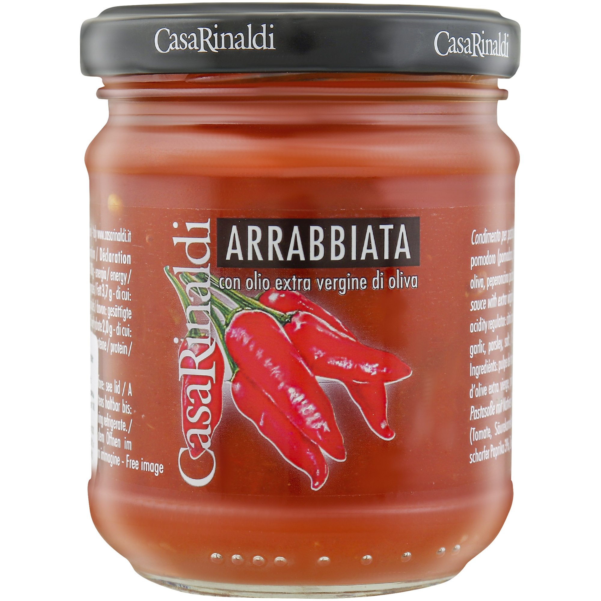 Соус Casa Rinaldi Arrabbiata томатный пикантный 190 г (496982) - фото 1
