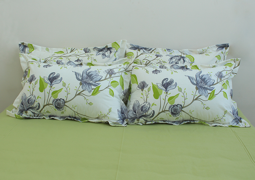 Комплект постельного белья TAG Tekstil с компаньоном Евро 000210368 (R-T9174) - фото 3