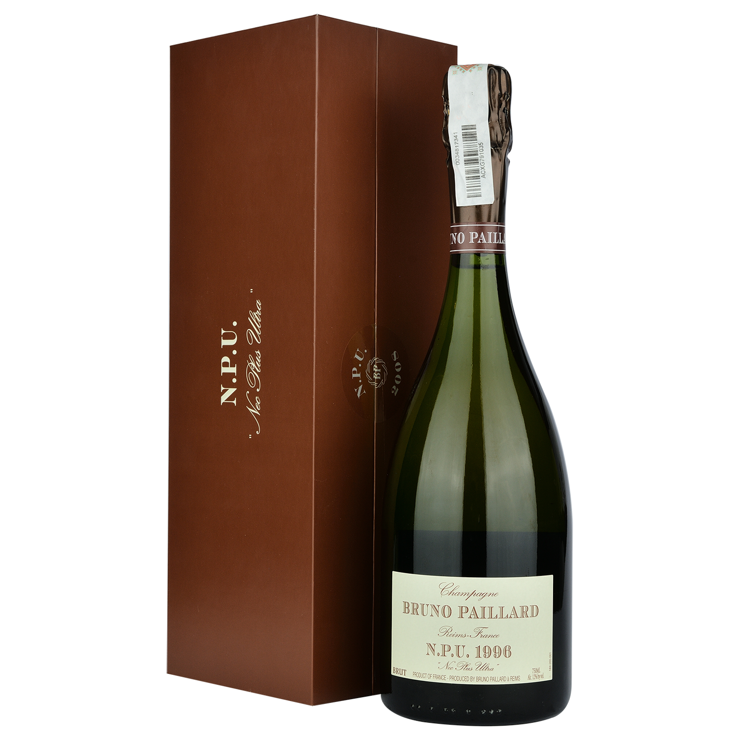 Шампанское Bruno Paillard La Cuvee N.P.U. 1996, белое, экстра-брют, 0,75 л (53817) - фото 1