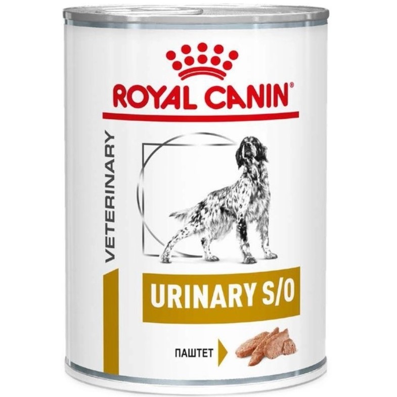 Вологий корм для дорослих собак Royal Canin Urinary S/O при захворюваннях нижніх сечовивідних шляхів 410 г - фото 1