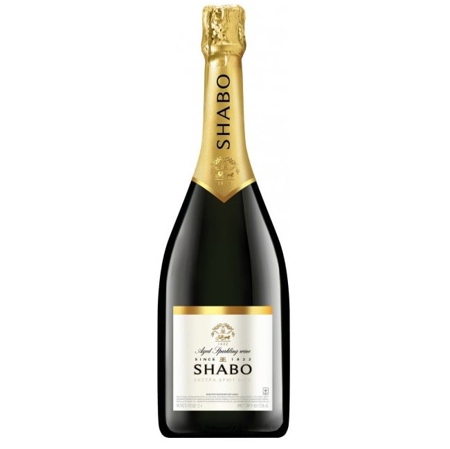Вино игристое Shabo Classic, белое, экстра брют, 13%, 0,75 л - фото 1