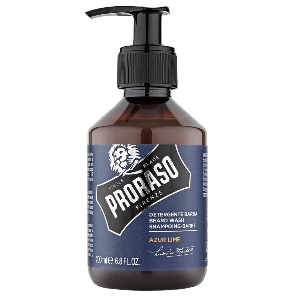 Шампунь для бороды Proraso beard shampoo Azur&Lime, 200 мл - фото 1