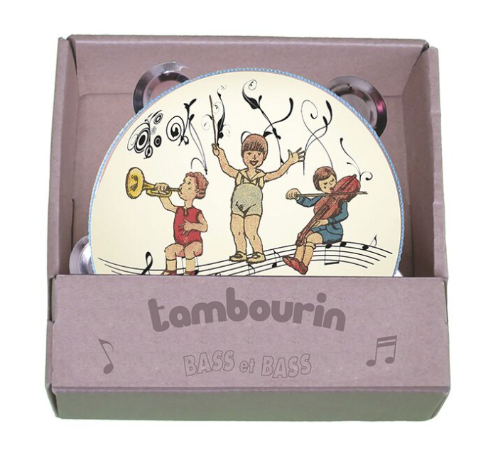 Детская музыкальная игрушка Bass&Bass Тамбурин (B81882) - фото 2