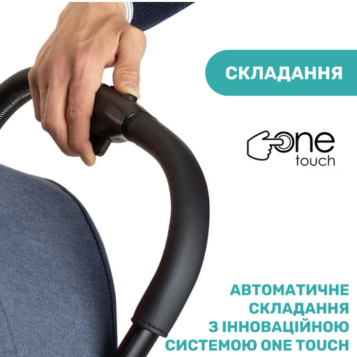 Прогулянкова коляска Chicco Goody Plus, синій (79877.51) - фото 6