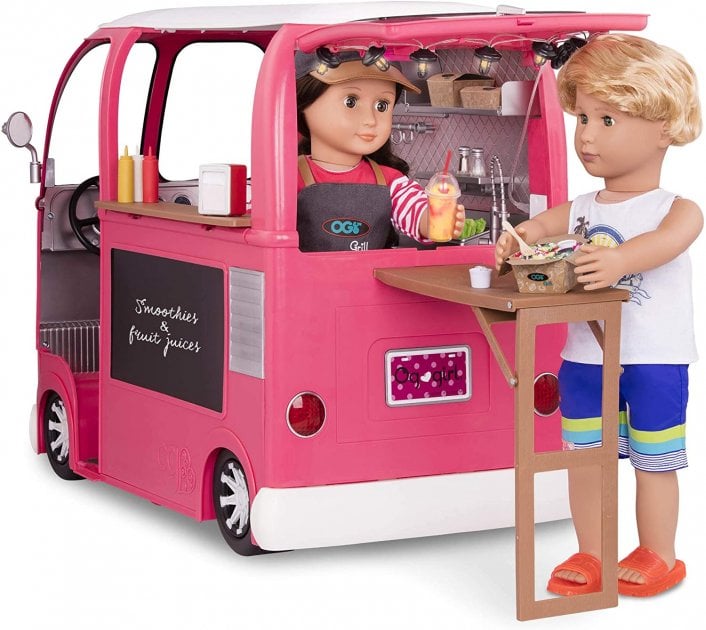 Транспорт для кукол Our Generation Продуктовый фургон (BD37969Z) - фото 12