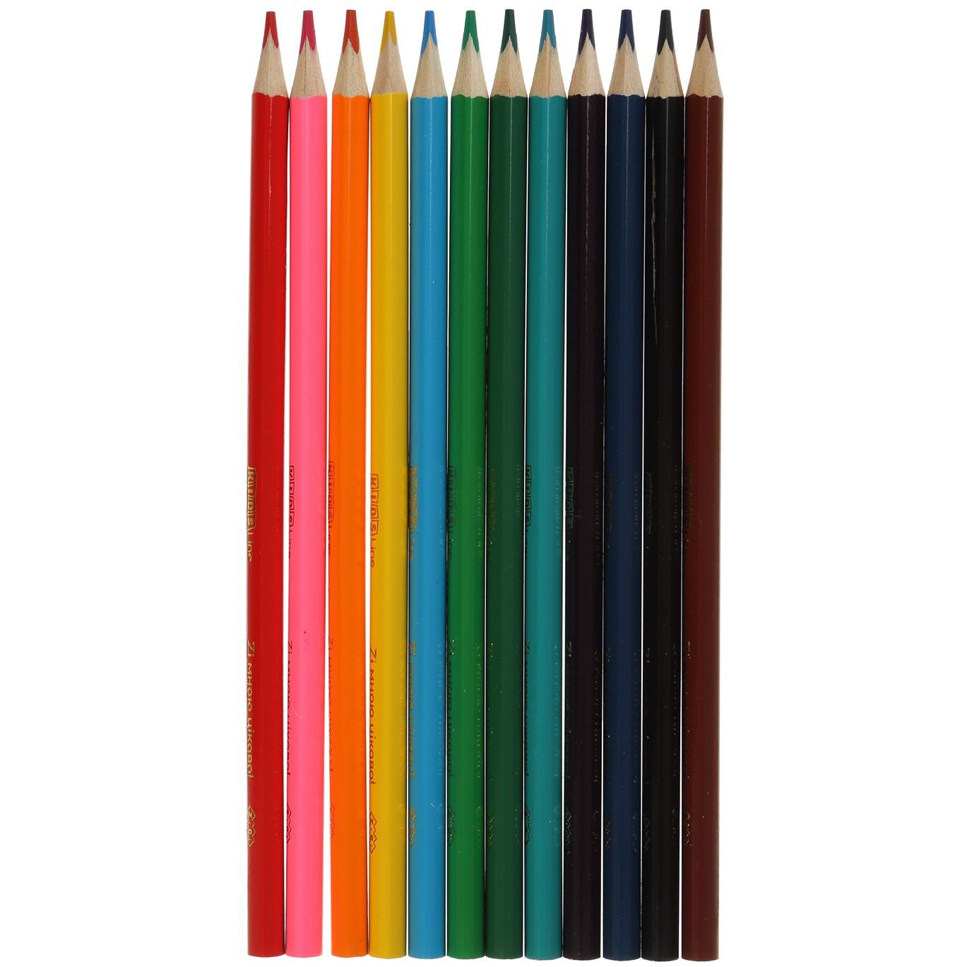 Олівці кольорові ZiBi Kids Line Магія 12 шт. (ZB.2448) - фото 2