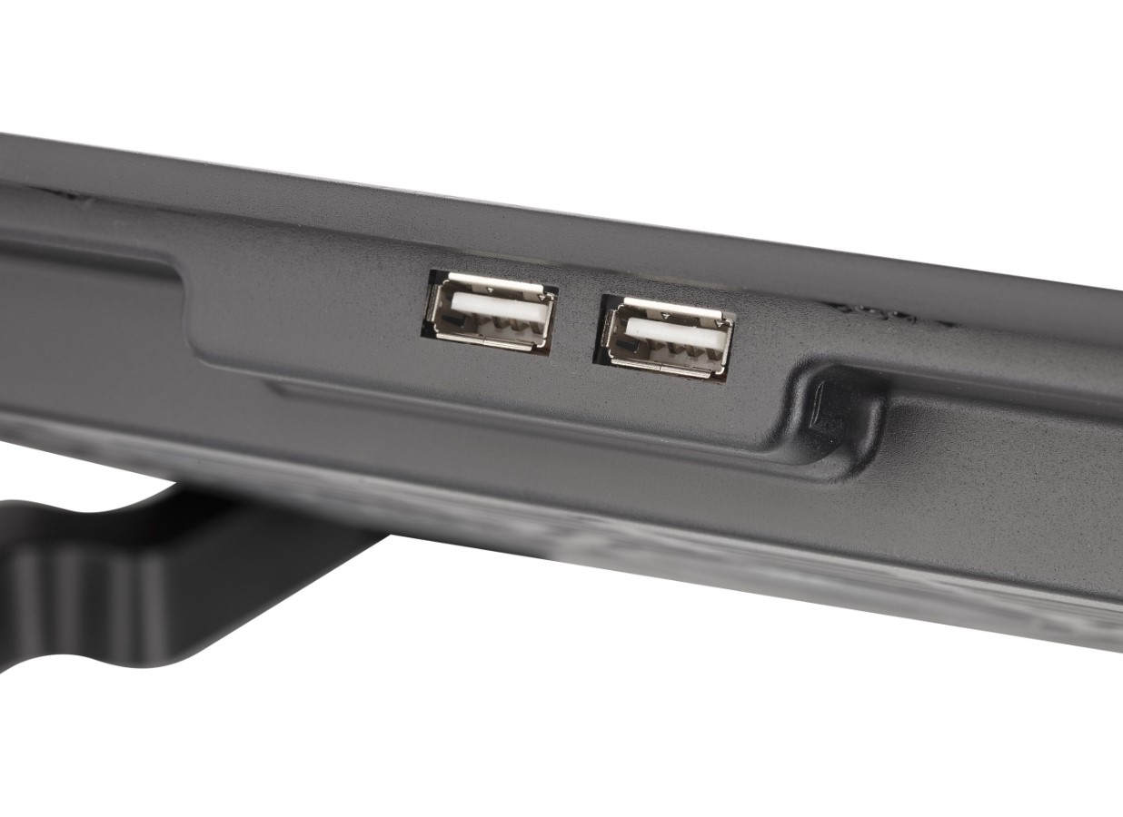 Охолоджувальна підставка для ноутбука 2E Gaming CPG003 2xFan LED 15.6 дюймів  - фото 9