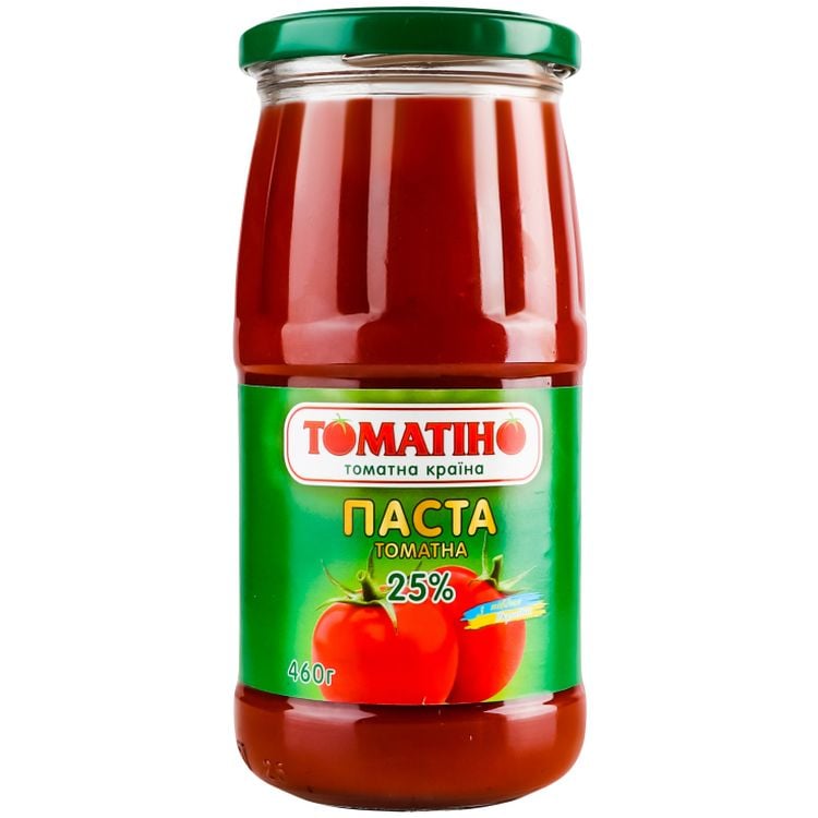 Паста томатна Томатіно 25%, 460 г (925582) - фото 1