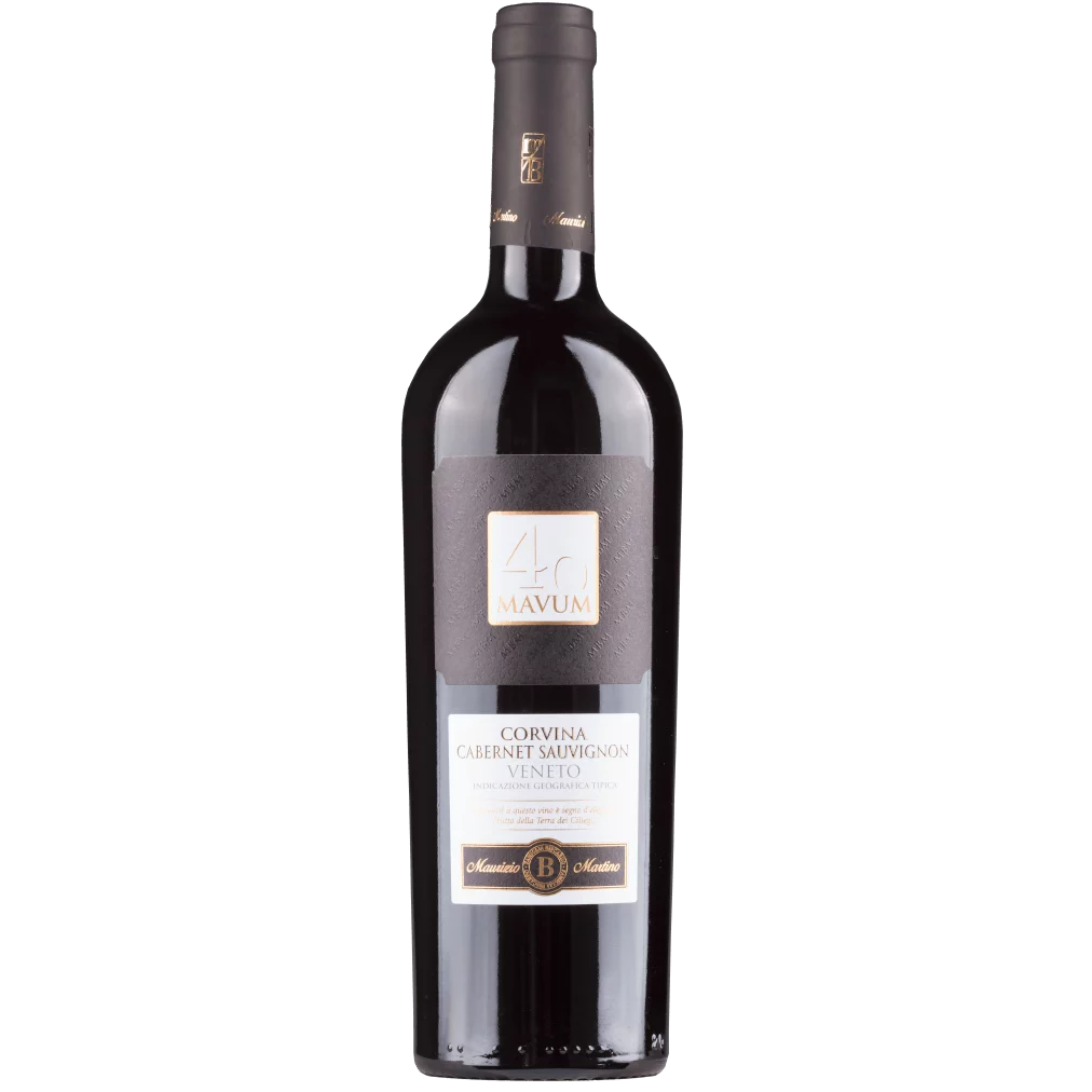 Вино Biscardo Mavum Corvina Cabernet Sauvignon, червоне, сухе, 13,5%, 0,75 л - фото 1