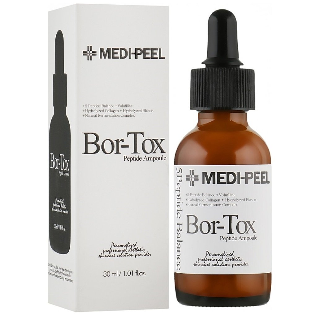 Фото - Крем і лосьйон Сироватка для обличчя Medi-Peel з ефектом ботоксу Bor-Tox Peptide Ampoule,