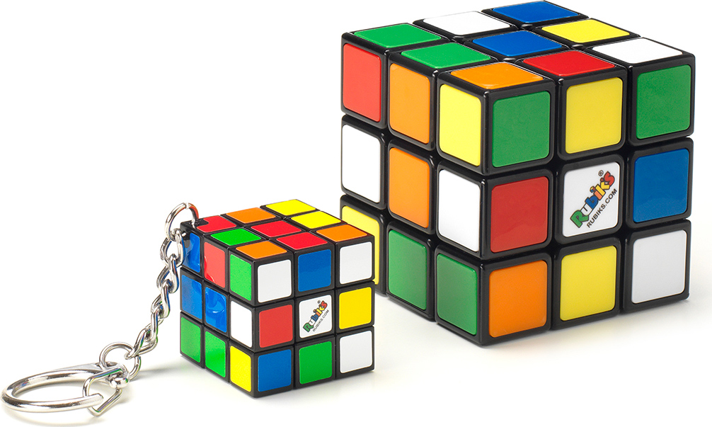 Набор головоломок 3х3 Rubik's Кубик и Мини-Кубик с кольцом (6062800) - фото 3