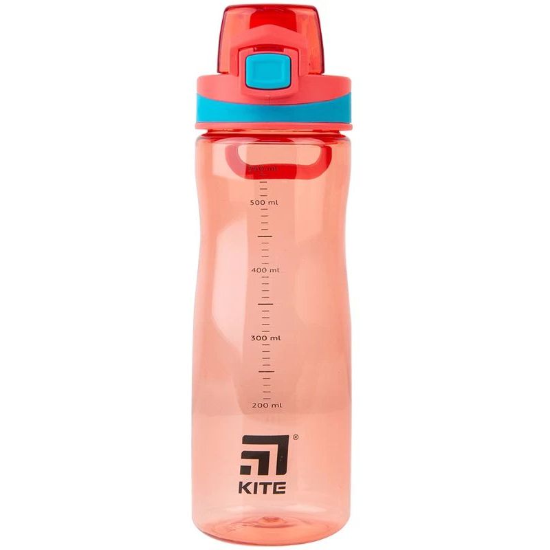 Пляшечка для води Kite 650 мл рожева (K23-395-1) - фото 1