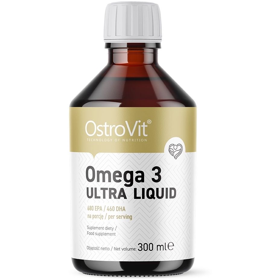 Жирные кислоты OstroVit Omega 3 Ultra Liquid 300 мл - фото 1