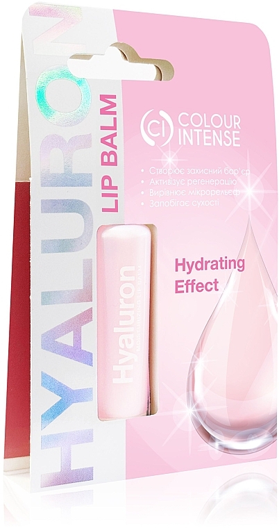 Бальзам для губ Colour Intense Lip Balm Hyaluronic Acid Троянда відтінок 01 5 г - фото 2
