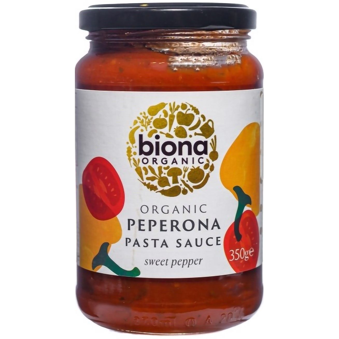 Соус Biona Organic Peperona Pasta Sauce із солодким перцем органічний 350 г - фото 1