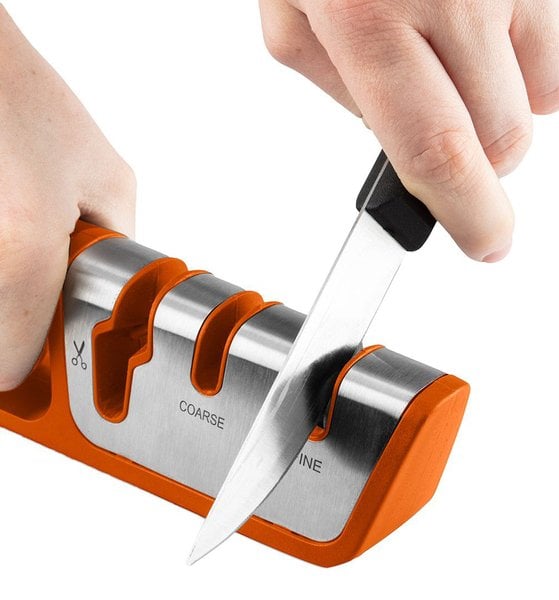 Точилка для ножів і ножиць Neo Tools, 2 етапи заточування (56-053) - фото 4