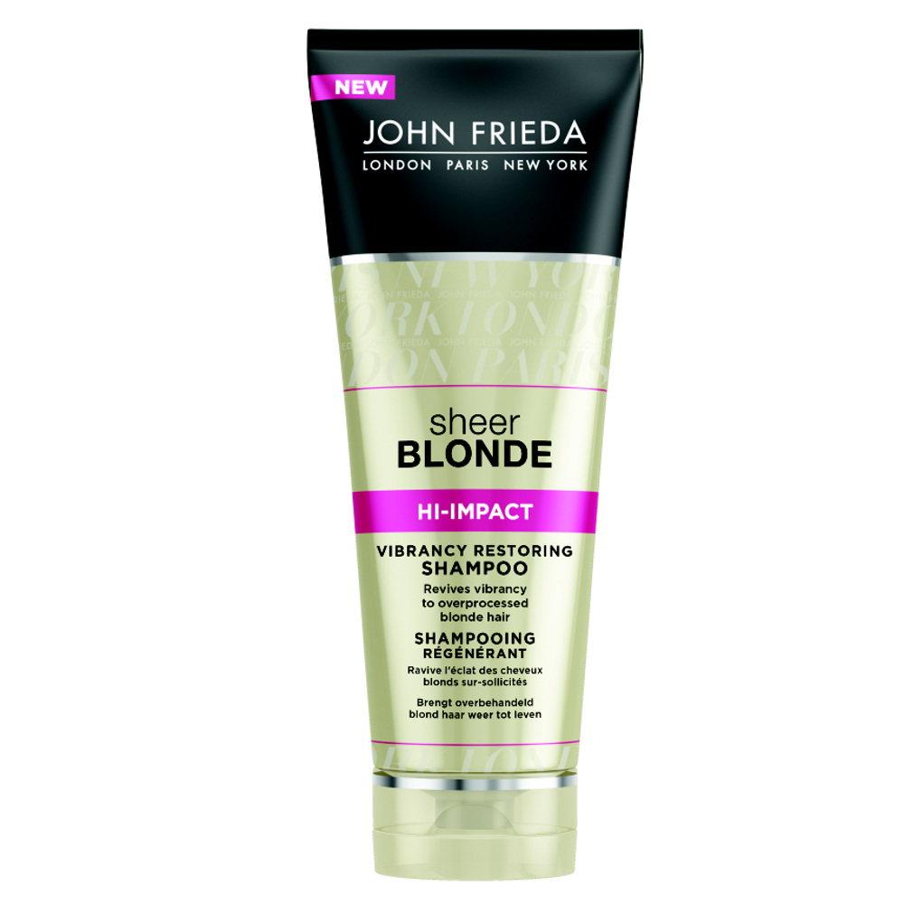Шампунь John Frieda Sheer Blonde, для пошкодженого світлого волосся, 250 мл - фото 1