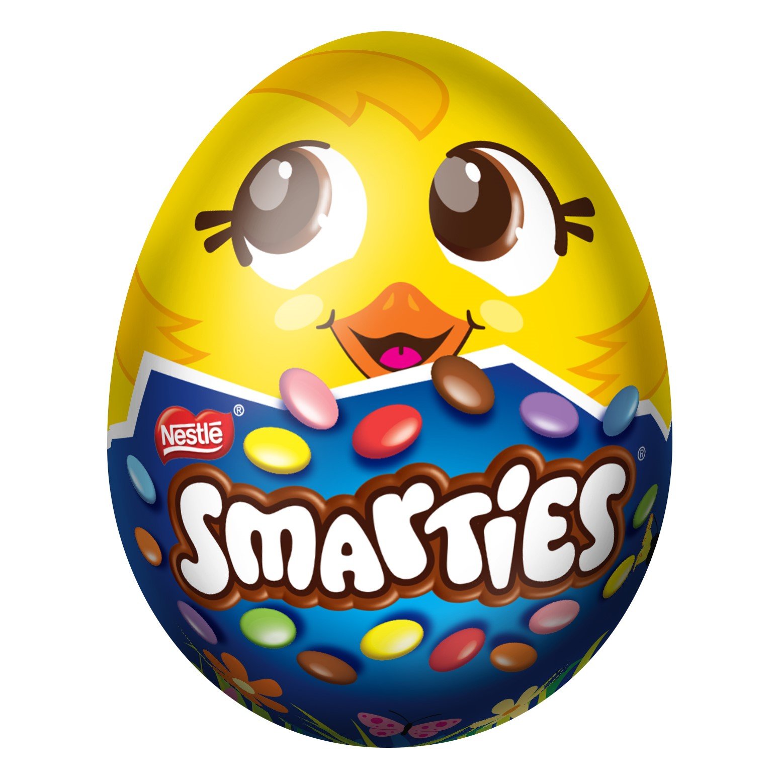 Шоколадна фігурка Smarties Великоднє яйце з шоколадного драже в глазурі в асортименті 50 г - фото 4