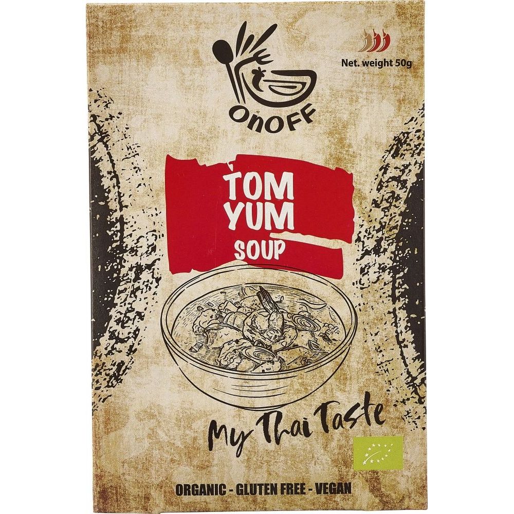 Паста Onoff Spices для Том Ям Тайская органическая 50 г - фото 1