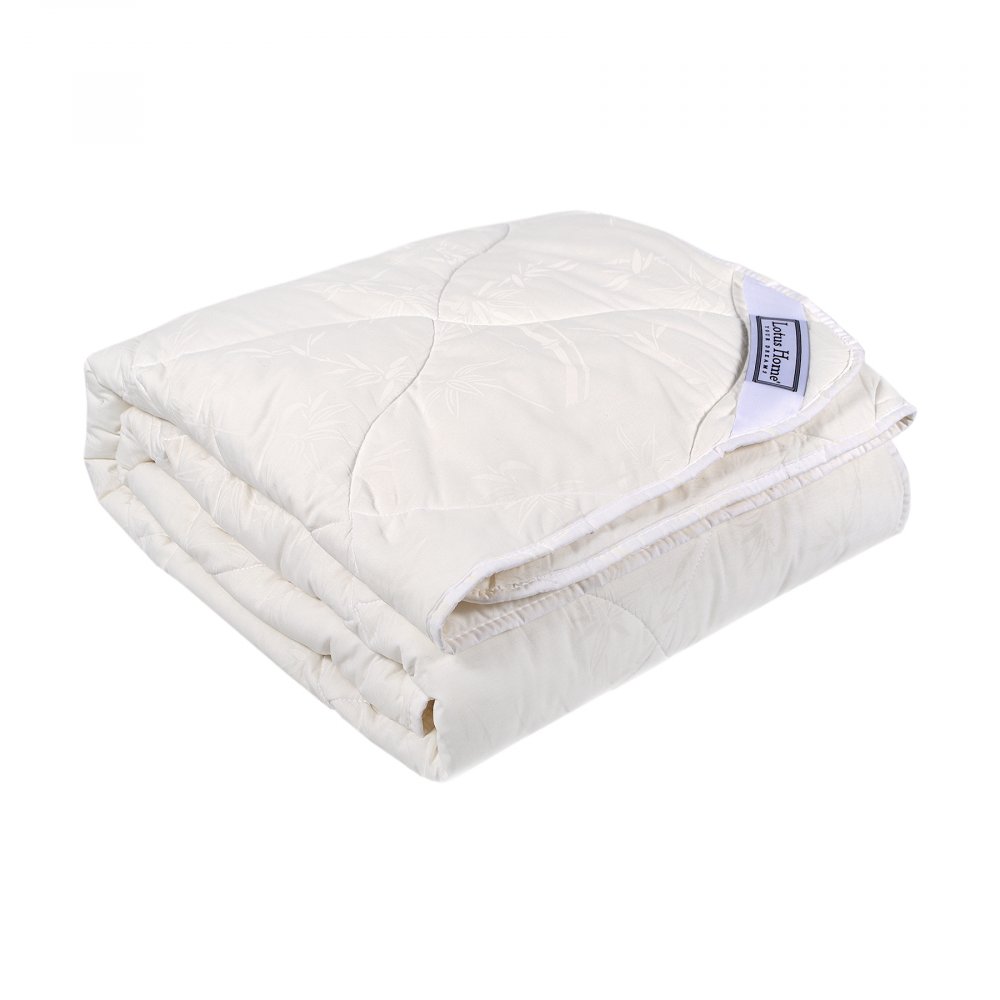 Одеяло с подушками Lotus Home Bamboo Extra, евростандарт, молочное (svt-2000022304153) - фото 3
