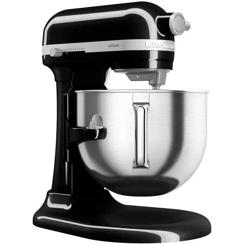 Планетарний міксер KitchenAid Artisan з підйомною чашею 6.6 л чорний (5KSM70SHXEOB) - фото 2