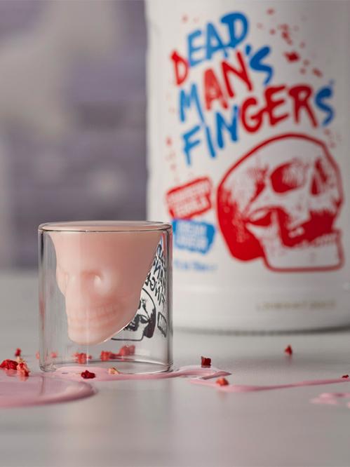Лікер Dead Man’s Fingers Strawberry Tequila Cream 17% 0.7 л - фото 2