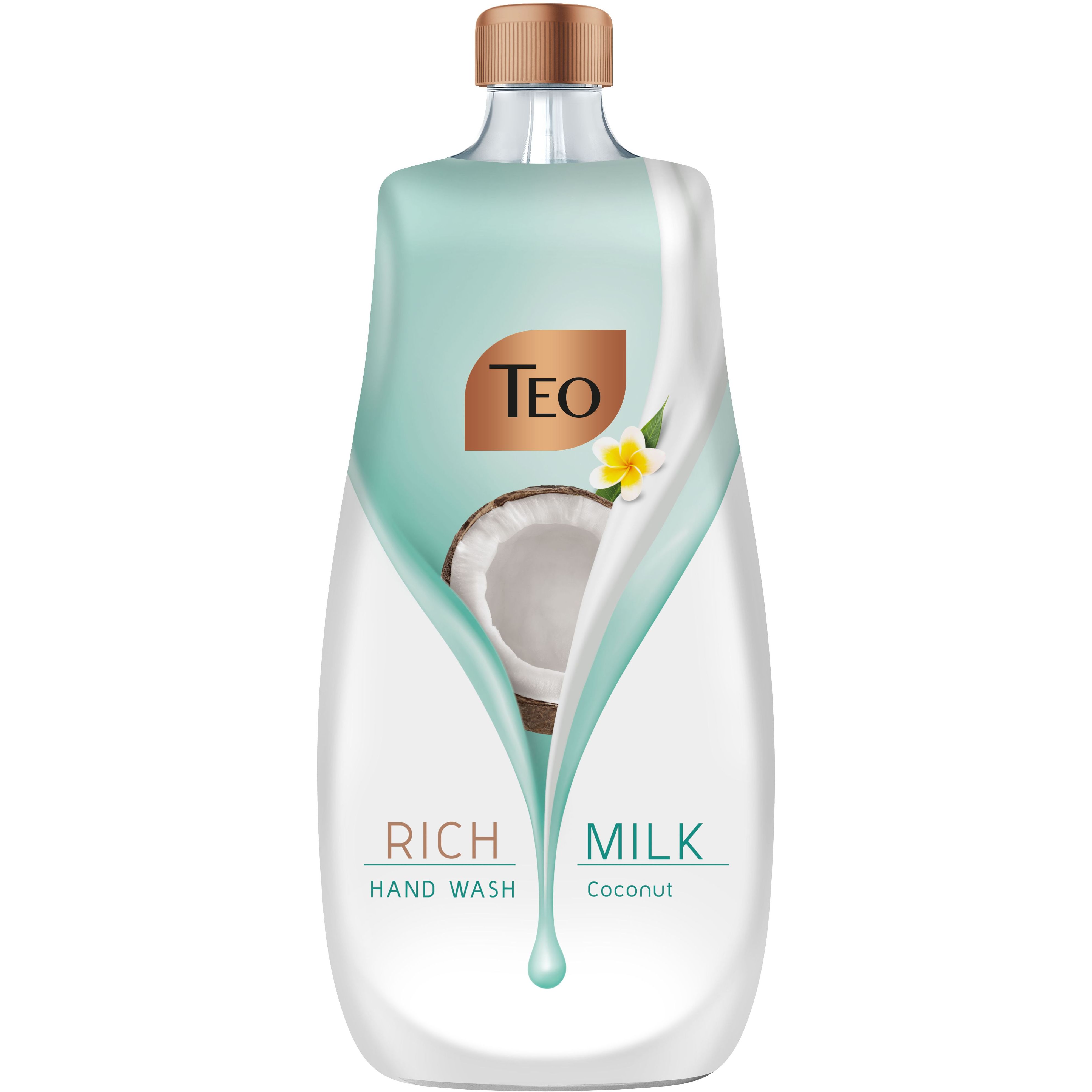 Мыло жидкое без дозатора Teo Rich Milk Coconut 800 мл (73715) - фото 1