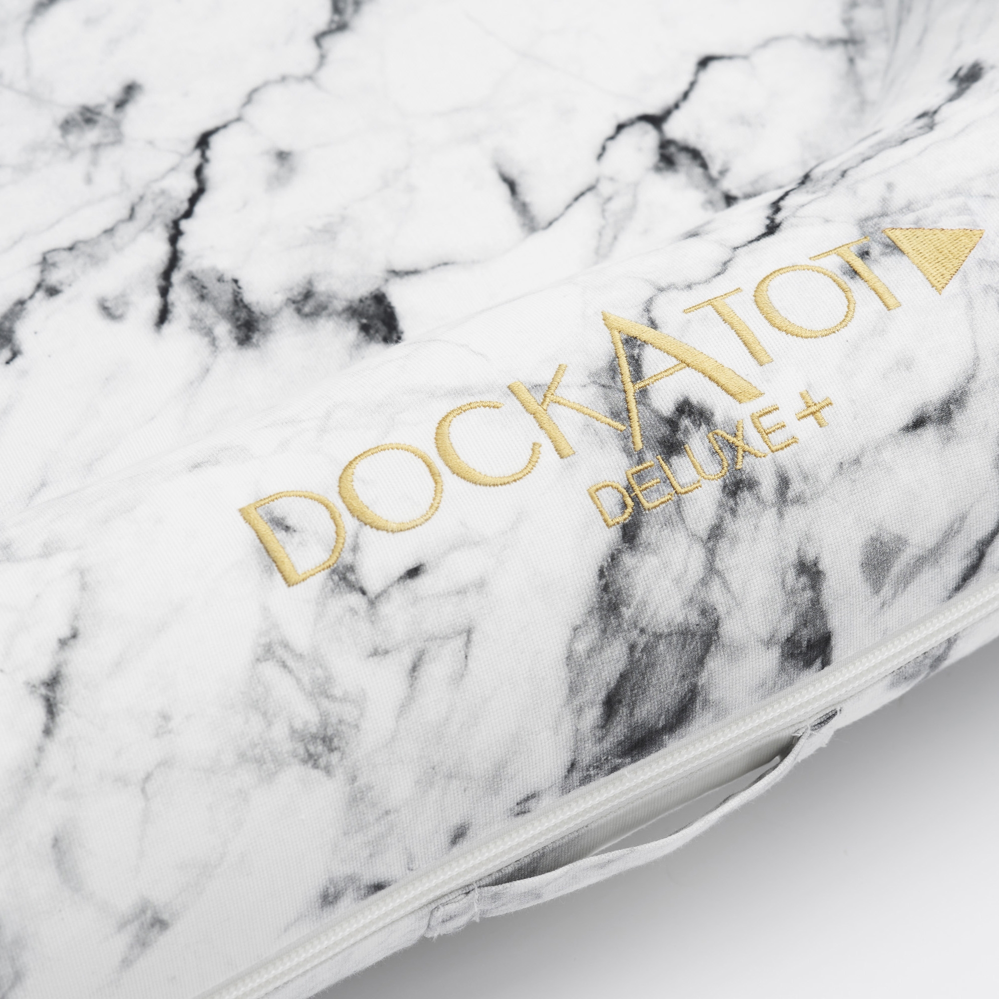 Матрас-кокон DockATot+ Deluxe Carrara Marble, 85х46 см, светло-серый (EU10312) - фото 3