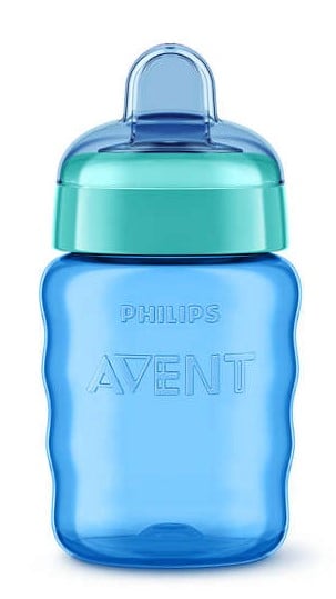 Чашка з м'яким носиком Philips Avent, 9+ міс., 260 мл, синій (SCF553/00) - фото 1