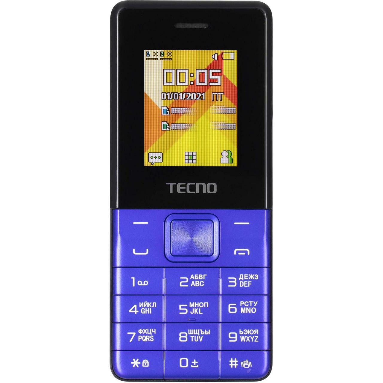 Мобильный телефон Tecno T301 2022 DS Blue (UA UCRF) - фото 2